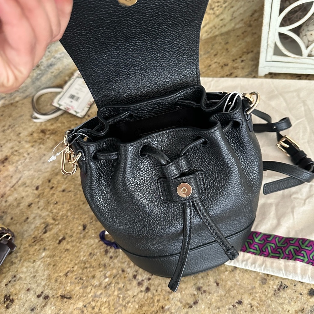 New Tory Burch Thea backpack /satchel/ shoulder leather bag <each>398 re… - Picture 13 of 16